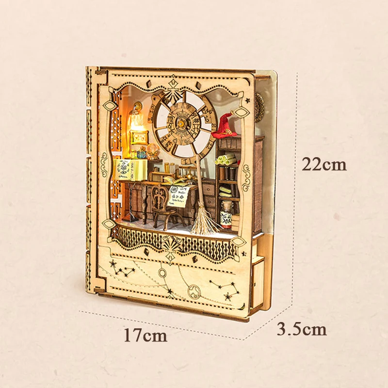 DIY Wooden Casa Magic Photo Frame Doll Houses Miniature Building Kits With Furniture Lights Dollhouses for Friends Birthday Gift