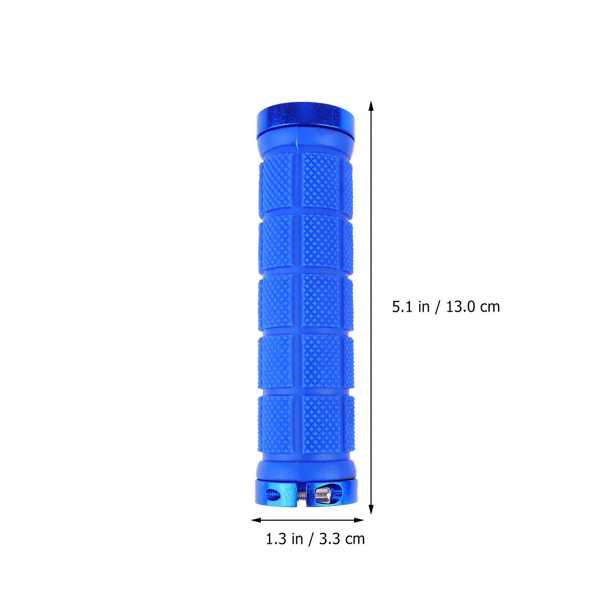 

Anti-Skid Rubber Handle Dual-End Screw Lock Bike Handlebar Cover Cycling Grips Comfortable Road Cycling Handlebar Ends