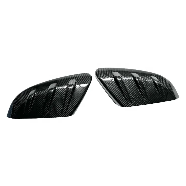 FOR HONDA CIVIC 10TH REAL DRY CARBON ADD-ON MU STYLE SIDE MIRROR COVER REARVIEW MIRROR COVER