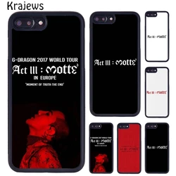 Krajews G-DRAGONs Actlll MOTTE BIGBANG Phone Case For iPhone 15 16 14 plus 11 12 mini 13 Pro XR XS Max cover coque