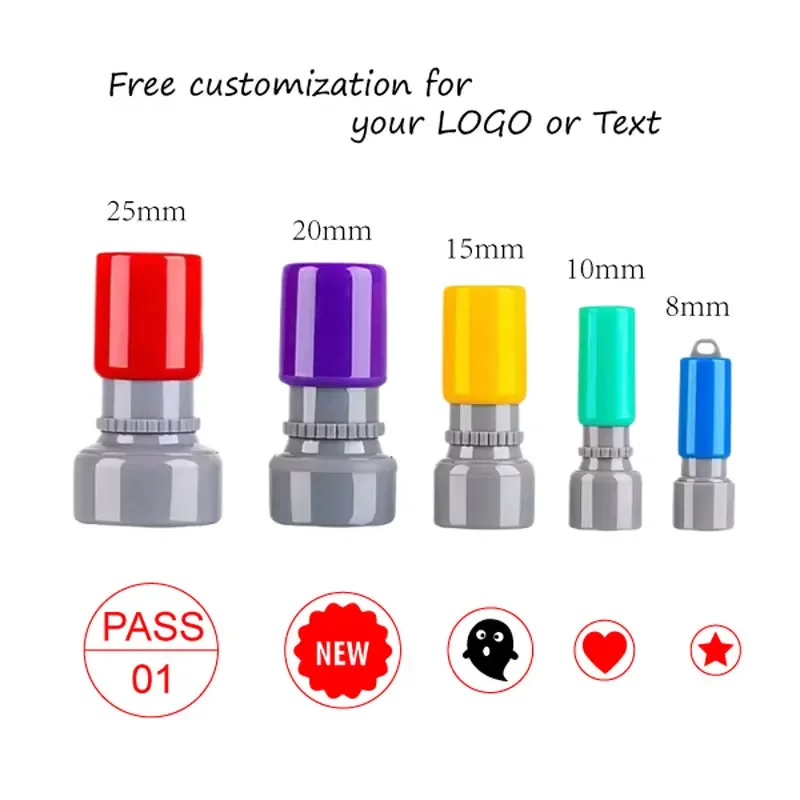

Настраиваемый самокрасящийся штамп-QA QC, имя учителя, фирменный чернильный штамп для каллиграфии, персонализированный бизнес-штамп с буквами, награда для ребенка