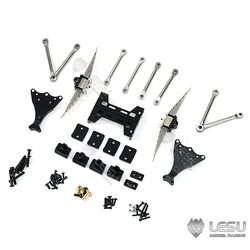 LESU X-8002-A zestaw tylnego zawieszenia RC do 1/14 Tamiyaya zdalnie sterowana ciężarówka osi samochodowych do wykonania modelu TH02086