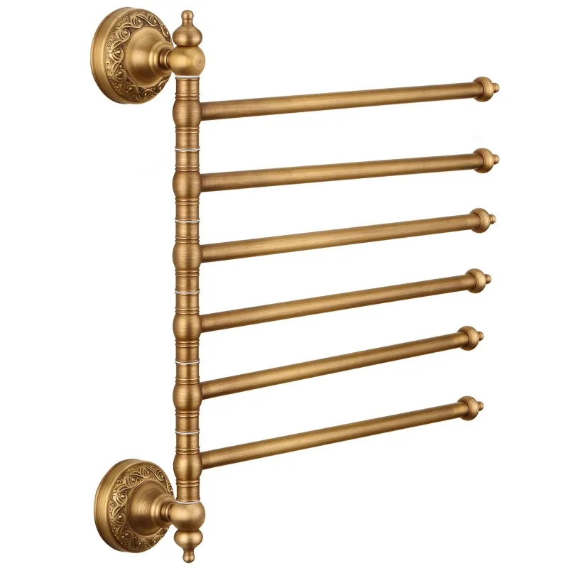 porte-serviettes-rotatif-en-laiton-antique-style-europeen-a-fixation-murale-multi-barres-pour-salle-de-bain