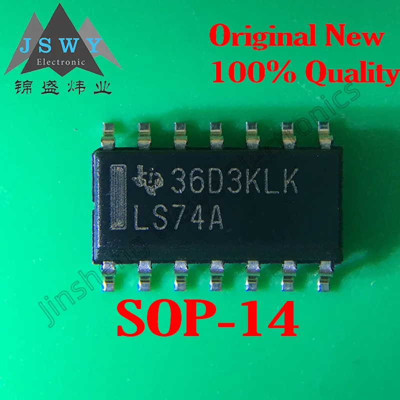 

(1/10Piece) SN74LS74ADR SN74LS74AD 74LS74 SMD SOP-14 Double D Trigger 100% Brand New Original Stock