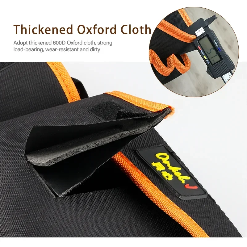 Multi-functional Waist Pouch Belt Storage Holder Organizer Garden Tool Kits Waist Packs Oxford Cloth Electrician Tools Bag