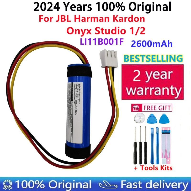 Original Speaker LI11B001F Battery 2600mAh For Harman Kardon Onyx Studio 1 2 Studio2 Studio1 Special Edition Bluetooth batteries