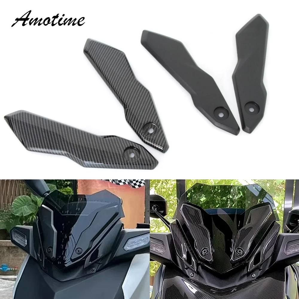 For XMAX300 Windscreen Bracket For YAMAHA XMAX150 XMAX250 X-max XMAX 125 250 300 400 2023-2025 Motorcycle Windshield Trim Bar