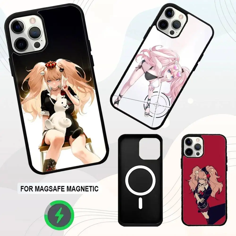 

J-Junko E-Enoshima Anime Phone Case For iPhone 16e,16,15,14,13,12,11,Plus,Pro,Max,Mini Magsafe Magnetic Wireless Charging