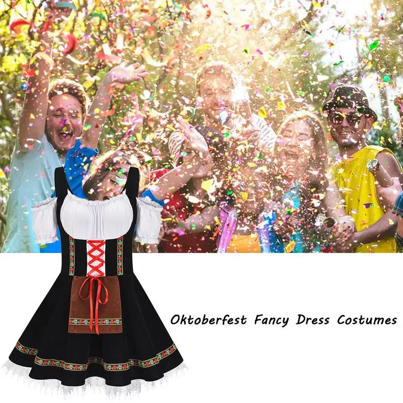 Oktoberfest Jurk Duits Bier Festival Jurk Halloween Kostuums Voor Themafeest Bruiloft Carnaval Halloween Cosplay Feesten