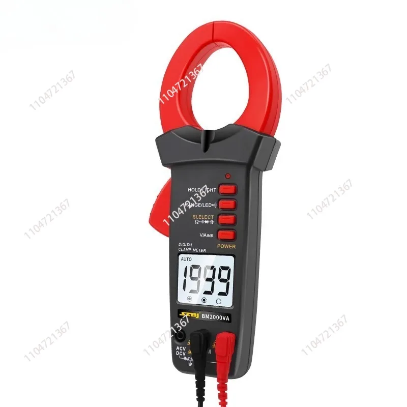 

Digital Clamp AC and DC Ammeter 2000A High Voltage 2000V High Current Test Clamp Multimeter