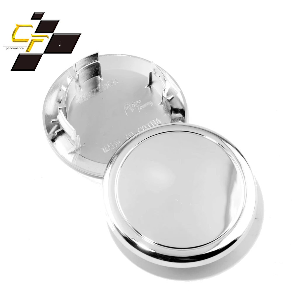 1pc 69mm 56mm Wheel Hub Cover For A4 A5 A7 Q3 S6 S7 S8 58811Rim Center Cap Refits Styling Car Accessroies Chrome Black