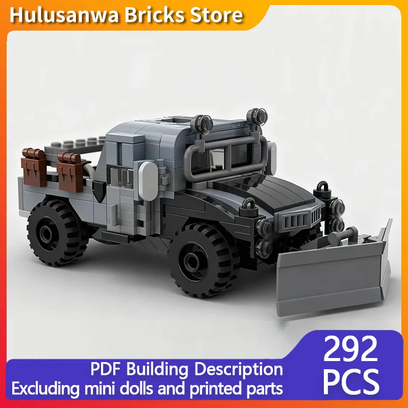 

Popular Game Model MOC Building Bricks Military Off-Road Vehicle Modular Technology Gifts Holiday Assemble Children Toys Suit