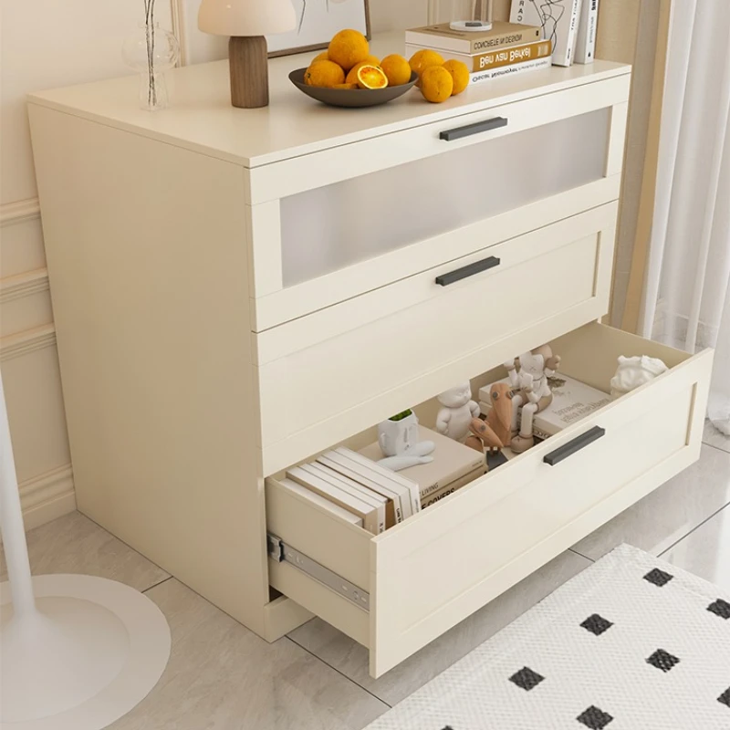 

Steel chest of drawers, French wrought iron storage cabinet, modern simple living room, bedroom storage cabinet, chest of drawer