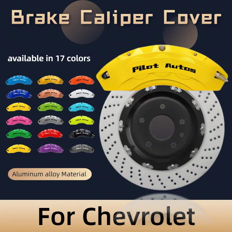 Cubierta de Caliper de Freno para Autos Chevrolet, para Chevy Orlando, Cavalier, Cruze, LOVA, Captiva, Tahoe, Spark, Volt, Camaro, Colorado, Silverado