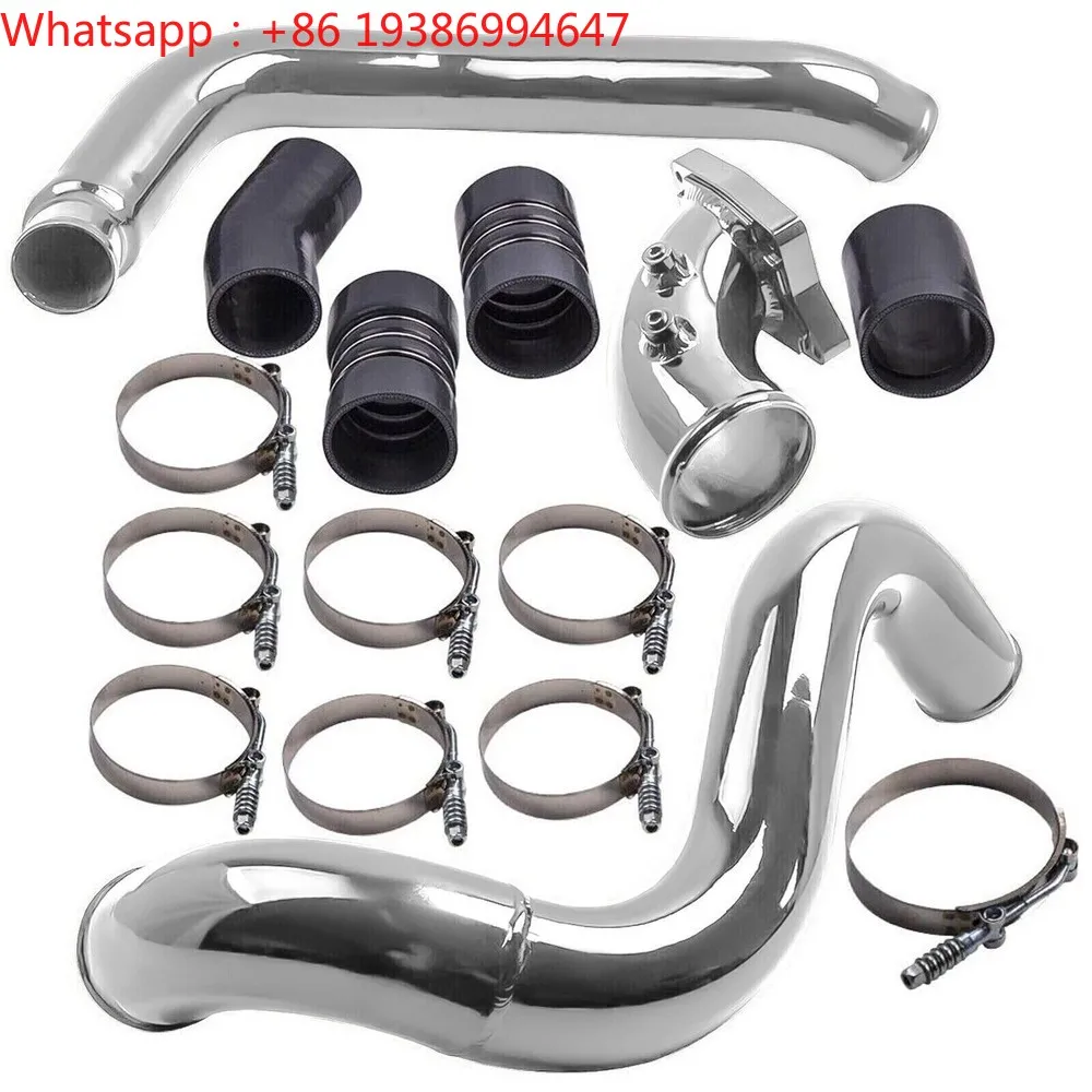 For Turbo Intercooler Pipe Kit & Intake Elbow For 2003-07 Ford F250 6.0L Powerstroke