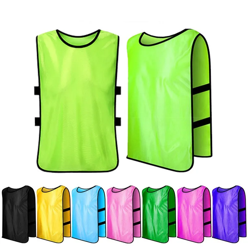 Football Vest Jerseys Quick Dry Sports Training Vests Loose Basketball Cricket Soccer Volleyball Rugby Team Sports Accessories