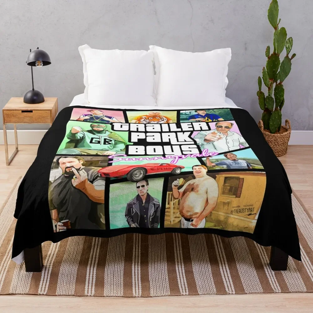 Comedy Tv Series Movie Canadian Canadado Mockumentary Ricky Game Art Poster Custom Design Gifts Throw Blanket