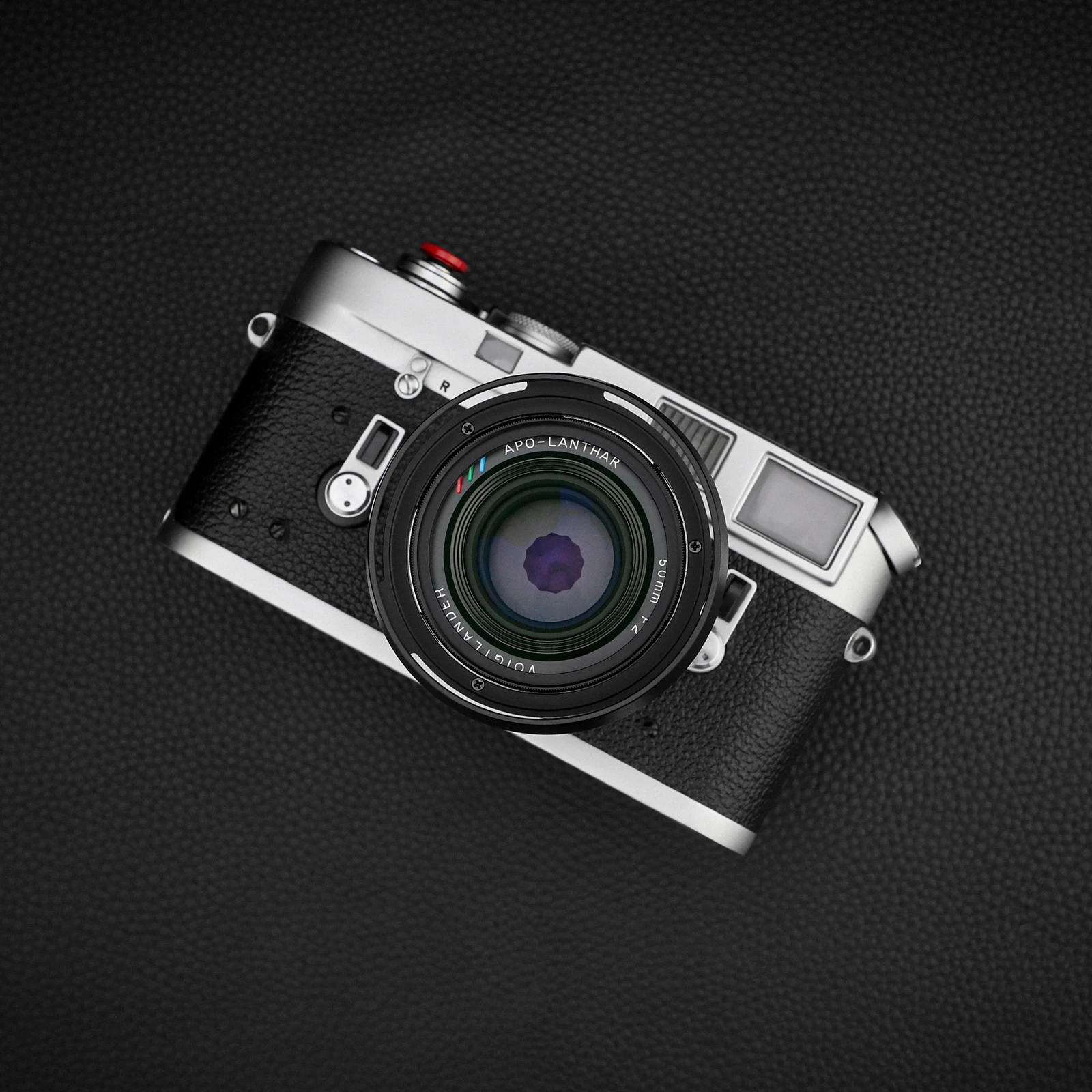 Haoge LH-ZM35 Bajonet Metalen Ronde Zonnekap Schaduw Compatibel met Carl Zeiss Distagon T 1.4/35 35mm f1.4 ZM Lens Zwart