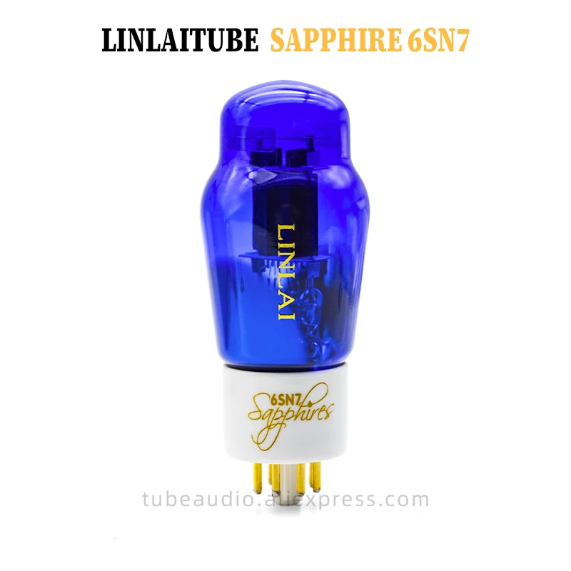 Linlai Sapphire 6SN7 Tubo actualizado CV181/6H8C/ECC32/6N8P/6SN7 Par combinado Caja de regalo Calidad garantizada