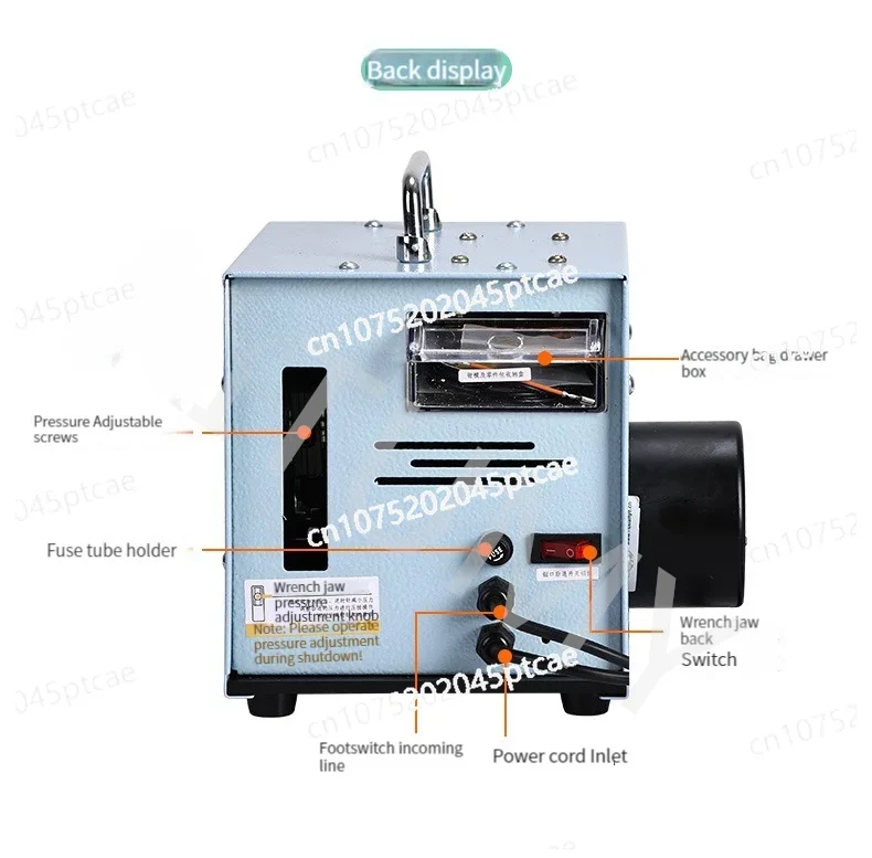 Electric Terminal Crimping Machine Crimping Pliers 220V 60W Cold Pressing Terminal Crimper Tools YQ-02A