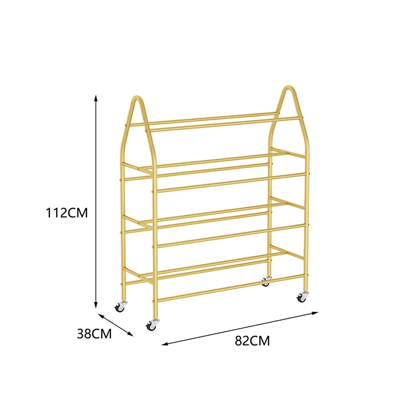 Custom, Moderne Sportuitrusting Metalen Volleybal Stand Rack Multi Layer Basketbal Opbergrek Met Wiel