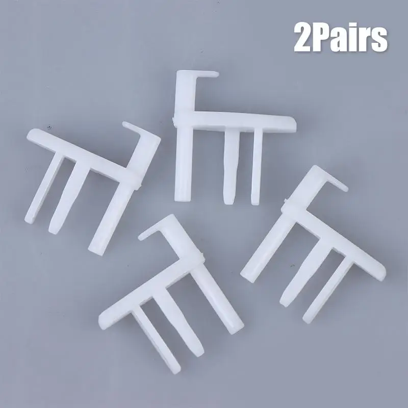 2 pares para seitz para tela domética/janela de caravana clipes de extremidade cega janela de tela/janela rv clipes de extremidade cega