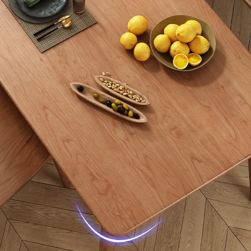 Coffee Extendable Dining Table Nordic Stools Rectangular Wood Dining Table  Pool Bedroom Mesa Comedor Furniture OK50CZ