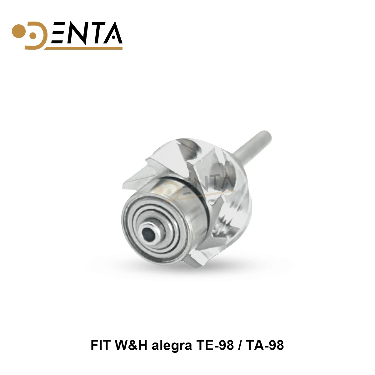 W4 Dental turbin kecepatan tinggi, Handpiece keramik bantalan Dental Rotor gigi, tombol tekan TE-98 TA-98