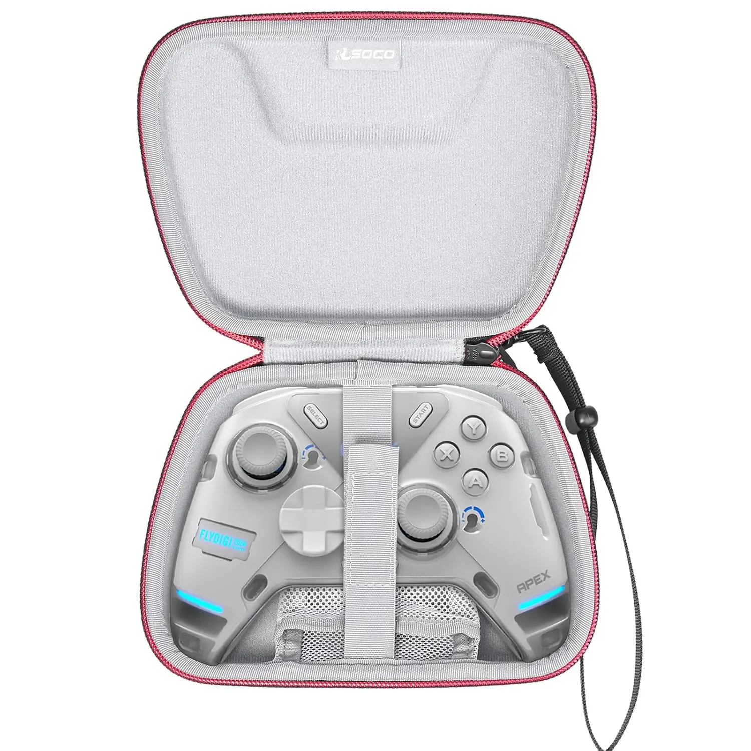 

Защитный дорожный жесткий чехол для FLYDIGI Vader 4 Pro/APEX 4/Direwolf 3, беспроводной контроллер ПК и Razer Wolverine Ultimate и т. д.