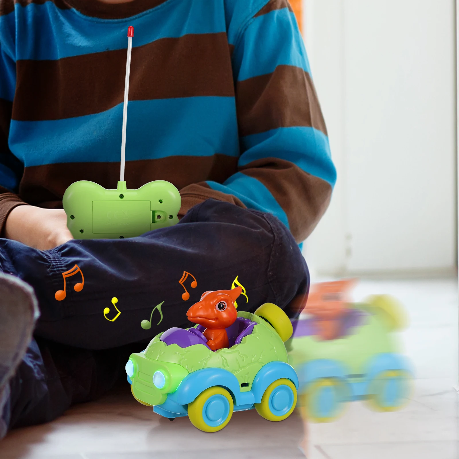 

1-3 Remote Control Car Toddler Toys Children's Dinosaur Remote-controlled Truck