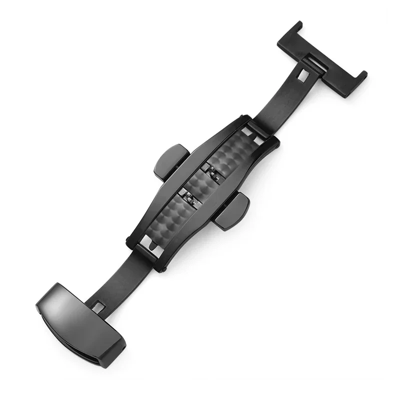 الفولاذ المقاوم للصدأ فراشة مشبك مصقول زر حزام (استيك) ساعة مشبك 10 12 14 16 18 مللي متر 20 مللي متر 22 مللي متر 24 مللي متر حزام ساعة المشبك اكسسوارات