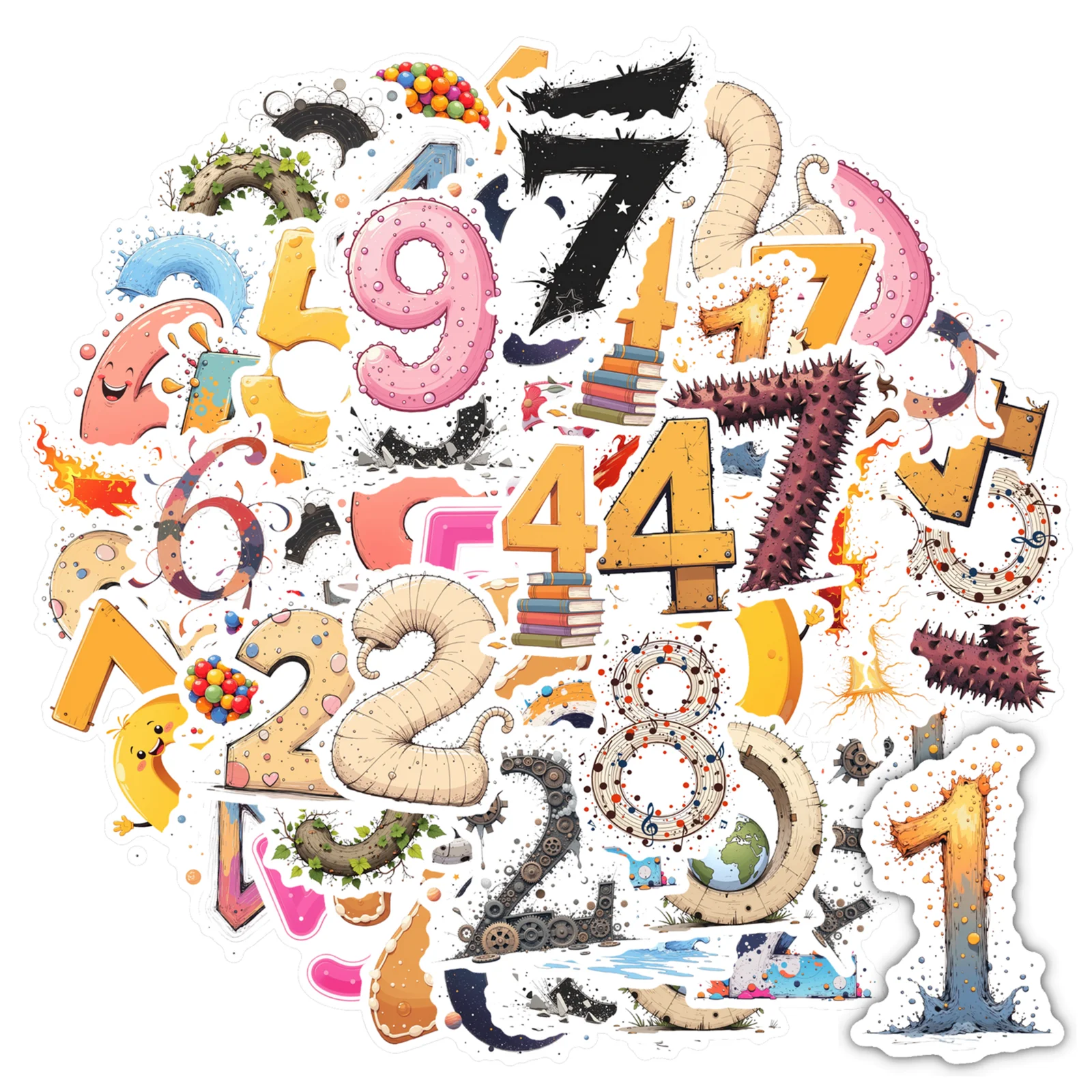 35-100-шт-наклейки-с-мультяшными-цифрами-красочные-милые-наклейки-«сделай-сам»-студенческие-наклейки-для-гитары-сделай-сам-велосипед-скейтборд-ноутбук