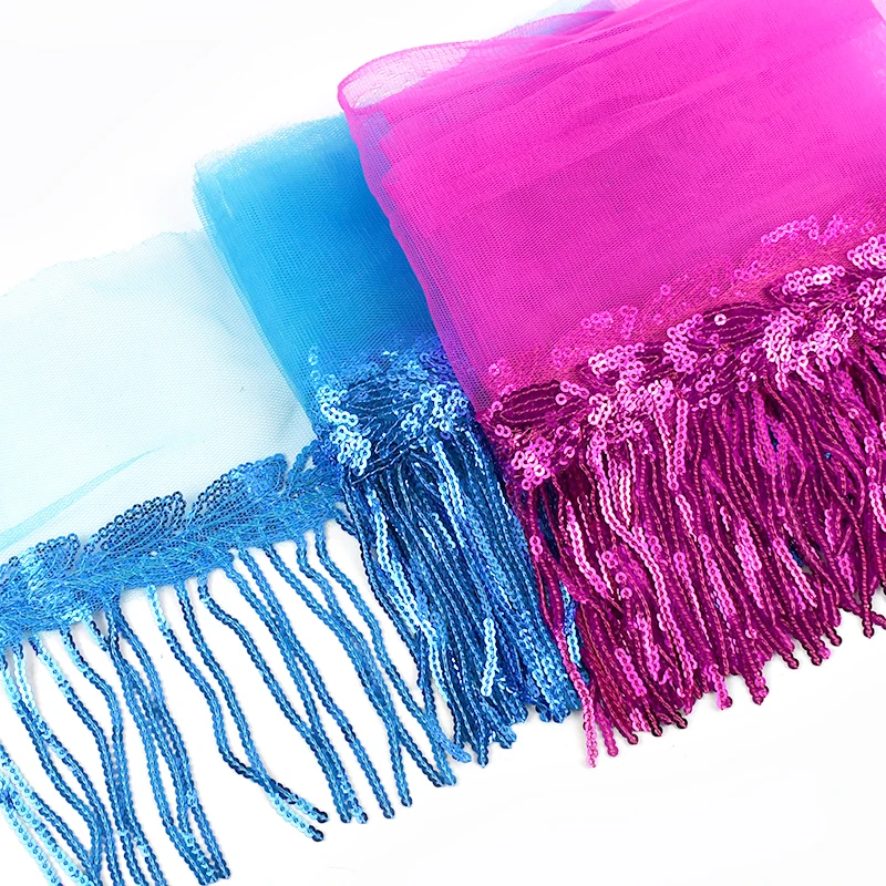 

2/5/10Yards 10cm Encrypted Sequin Tassel Latin Dress Trim Tassels Garment Decor Trimming Stitching Fringe DIY Sewing Accessories