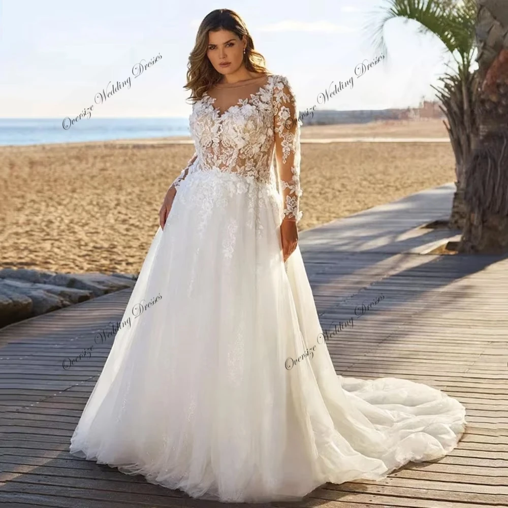 Ivory Oversize Wedding Dresses with Lace Charmim Soft Tulle 2025 Strapless Plus Size Bridal Gowns for Women Vestido De New New