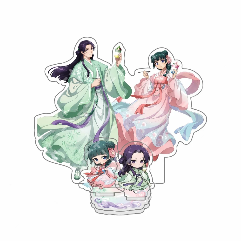 The Apothecary Diaries Anime Maomao Jinshi 15cm Acrylic Stand keychain Character Desktop Ornament Bag Pendant Collectible Fan Gi