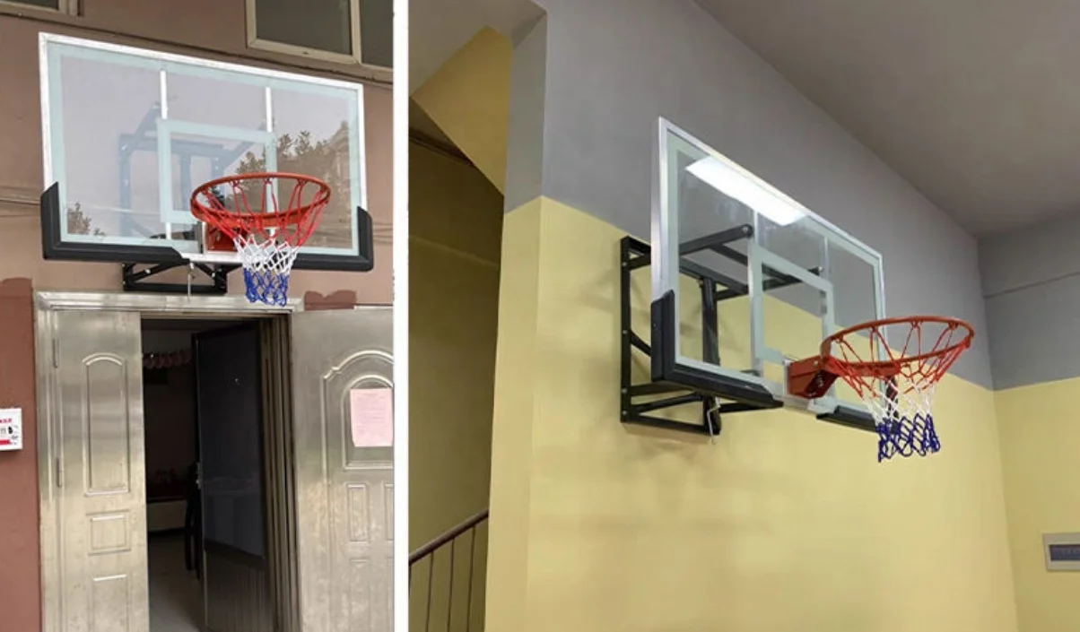 Высококачественная настенная баскетбольная доска из закаленного стекла для ПК, баскетбольная доска 2025