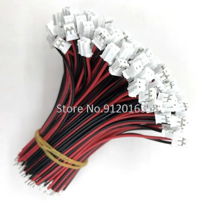 100MM 24AWG PHR 2.0MM wire harness 2P/3P/4P/5P/6P/7P/8 pin Single End Wire Harness cable pitch double head customization made