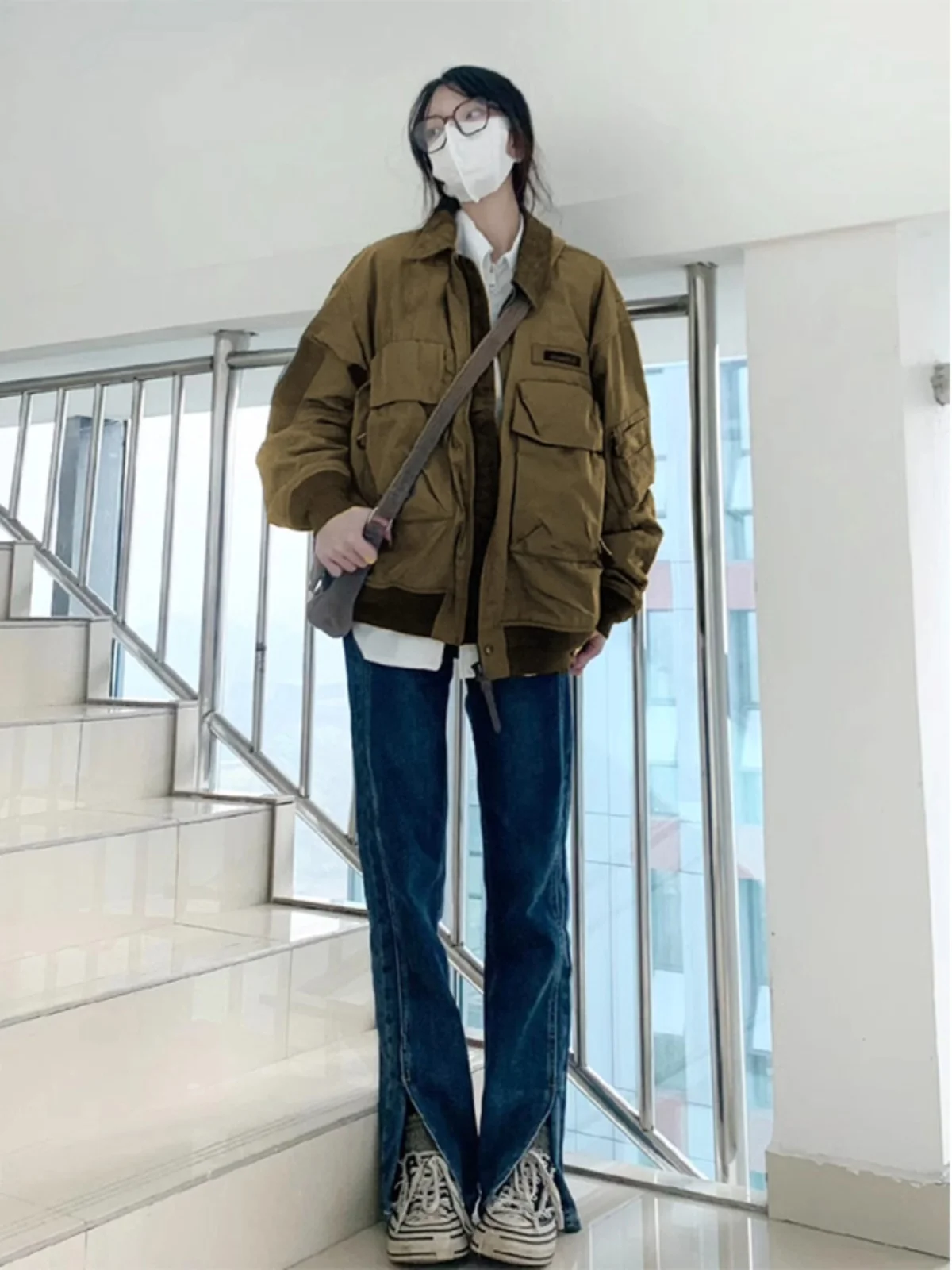 جايت بيسبول كبير الحجم للرجال والنساء لربيع وخريف 2024 جديد Sle أمريكي عتيق للصيد والطيران Jaet