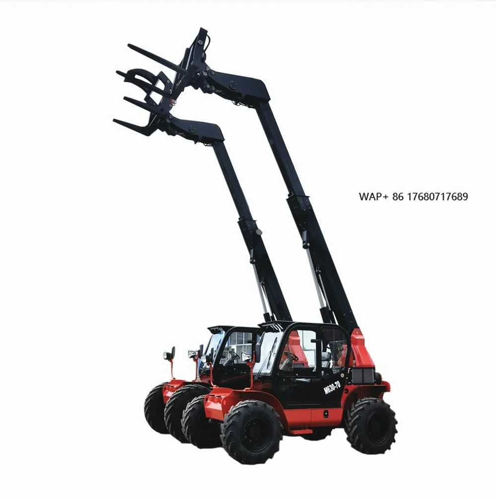 Manitou Container Handler All Terrain 4x4 Driving Telescopic Forklift Loader with CE/ISO