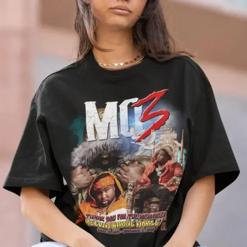 Camiseta Mo3 Hiphop Vintage Rnb Rapper