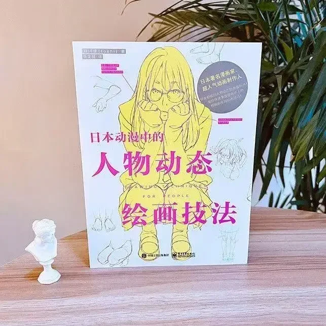 Dynamic drawing techniques of characters in Japanese anime