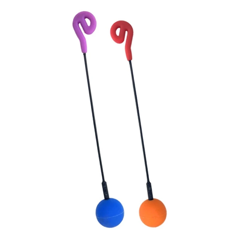 

E8BF Double Head Whale Sounds Gong Resonant Mallet Sound Healing Silicone Gong Mallet