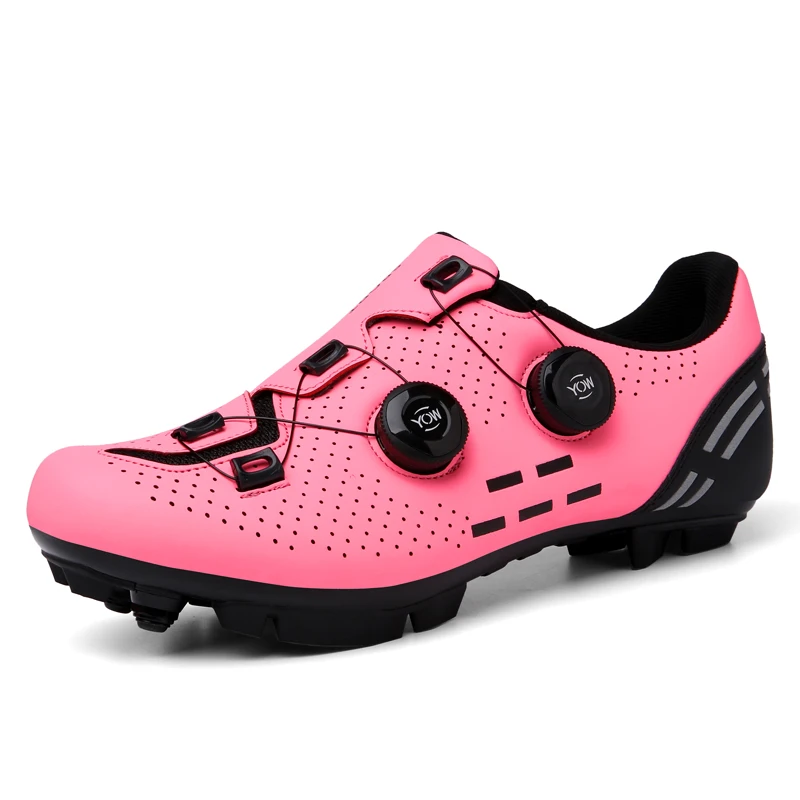 Hochwertige Fahrradschuhe Herren SPD selbstsichernde Rennrad-Sportschuhe Damen MTB Mountain rutschfeste Fahrradschuhe 36-47 – Detail 37