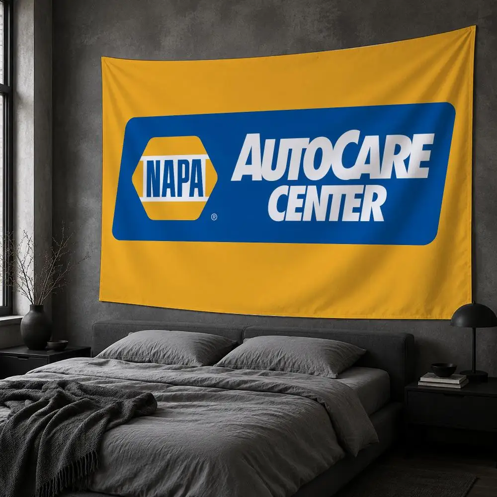 N-NAPA Racing Car Modification Tapestry Bedroom Living Room Bar Party House Home Dorm Interior Wall Decor Background Banner