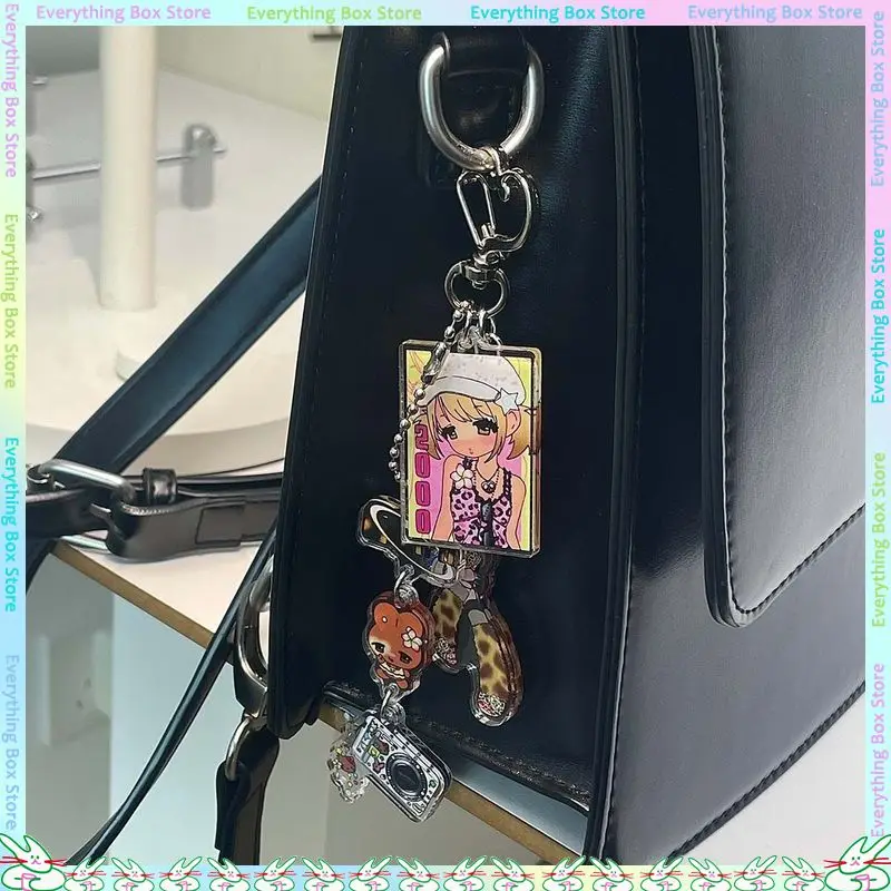 الاكريليك قلادة الهاتف مفتاح سلسلة قلادة أنيمي Itabag اكسسوارات DIY بها بنفسك الشخصية الأصلية الألفية الرياح Itabag الديكور هدية #2