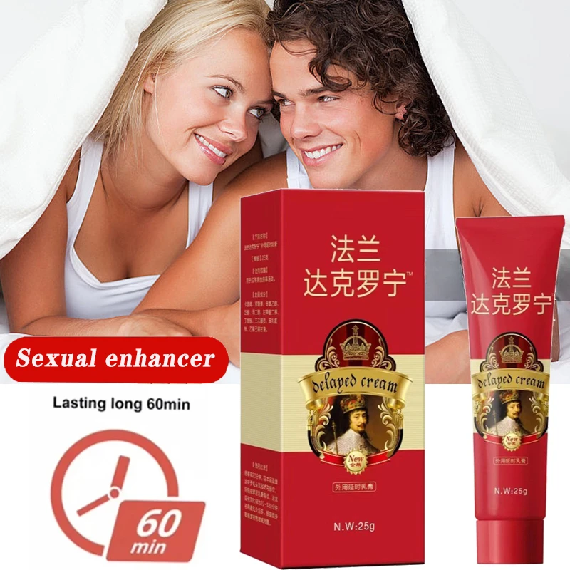 Crema retardante para hombre, extensor de pene de larga duración de 60 minutos, Gel para erección rápida, prolonga el Control de la vida sexual, eyaculación masculina, uso externo