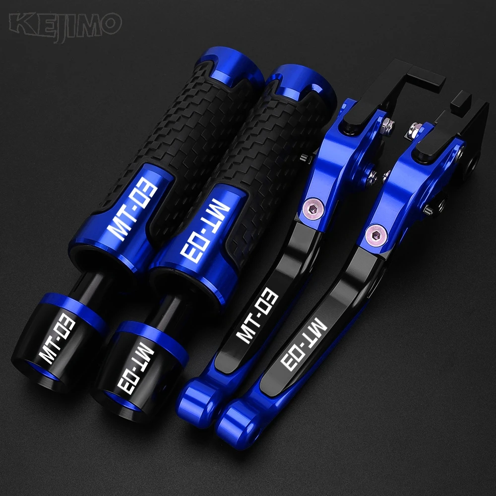 

FOR YAMAHA MT03 MT 03 MT-03 2015 2016 2017 2018 2019 2020 2021 2022 2023 CNC Motorcycle Brake Clutch Levers Handlebar Grips ends