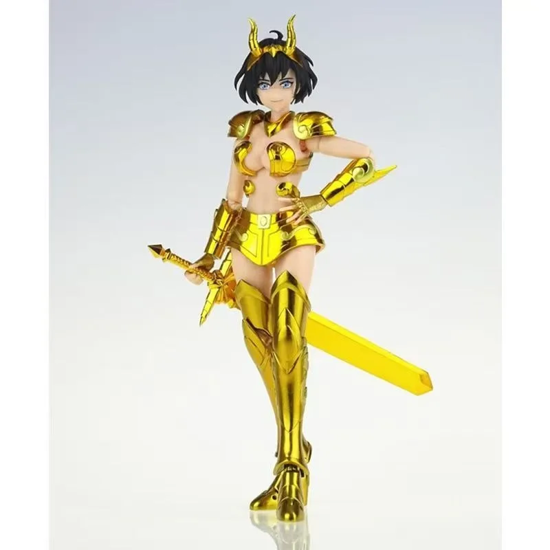 

In stock GT Saint Seiya Cloth Myth EX Goat/Golden Saint Action Figure Model Desktop Decoration Gift Collectiona