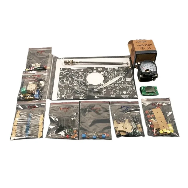 Nvarcher TA7358 FM ستيريو المتكاملة راديو لوحة دوائر كهربائية 88 ~ 108MHz مجموعة تجميع أجزاء منفصلة حساسية عالية