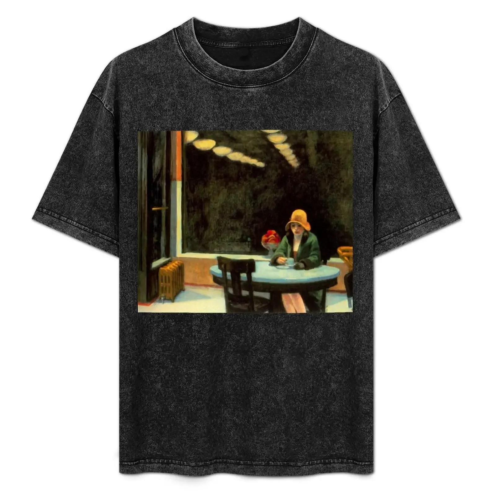 

AMERICAN ARTIST. Edward Hopper. Automat. 1927. Classic T-Shirt Breathable Travel T-Shirt